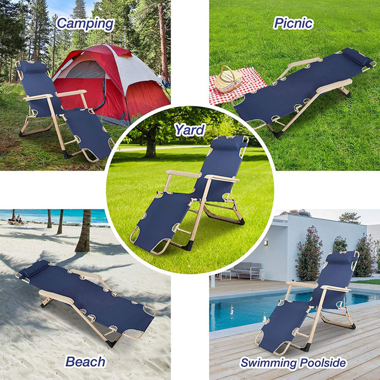 LUCKYREMORE Folding Zero Gravity Chair Wayfair Canada